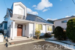 八戸市行人坂の3LDK中古住宅 外観写真